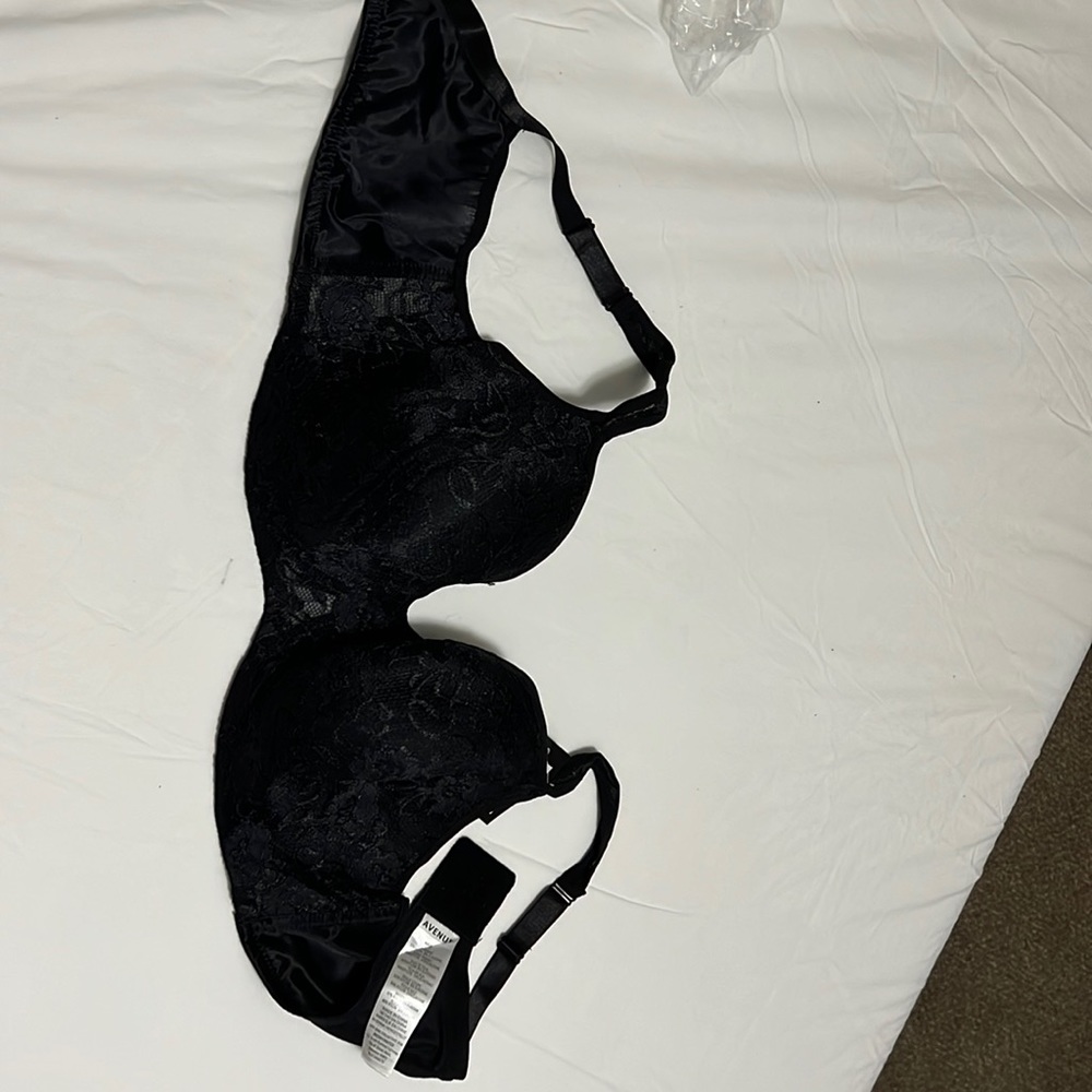 Black Padded Bra